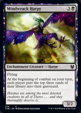 Mindwrack Harpy [Theros Beyond Death] | Exor Games New Glasgow