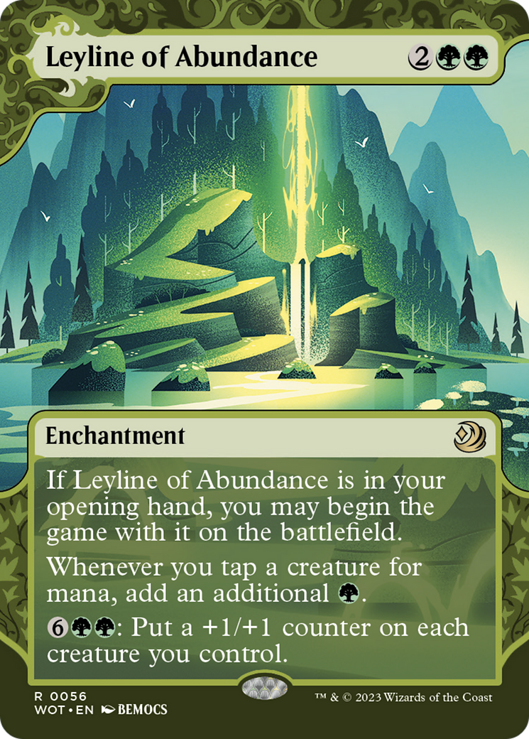 Leyline of Abundance [Wilds of Eldraine: Enchanting Tales] | Exor Games New Glasgow