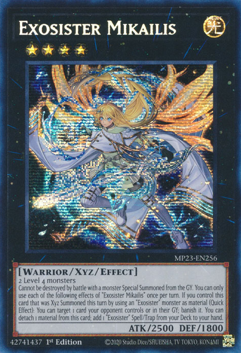 Exosister Mikailis [MP23-EN256] Prismatic Secret Rare | Exor Games New Glasgow