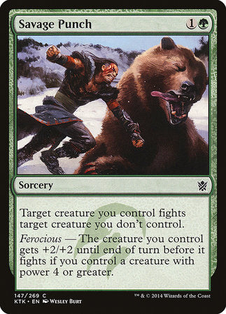 Savage Punch [Khans of Tarkir] | Exor Games New Glasgow