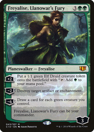 Freyalise, Llanowar's Fury [Commander 2014] | Exor Games New Glasgow