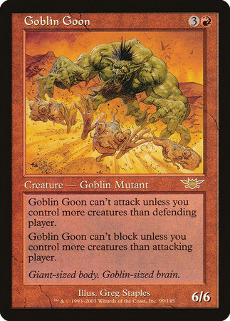 Goblin Goon [Legions] | Exor Games New Glasgow