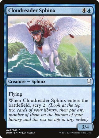 Cloudreader Sphinx [Dominaria] | Exor Games New Glasgow