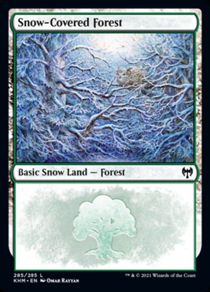 Snow-Covered Forest (285) [Kaldheim] | Exor Games New Glasgow