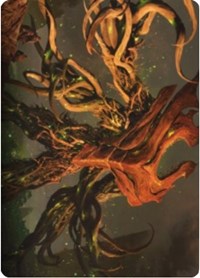 Ashaya, Soul of the Wild Art Card [Zendikar Rising Art Series] | Exor Games New Glasgow