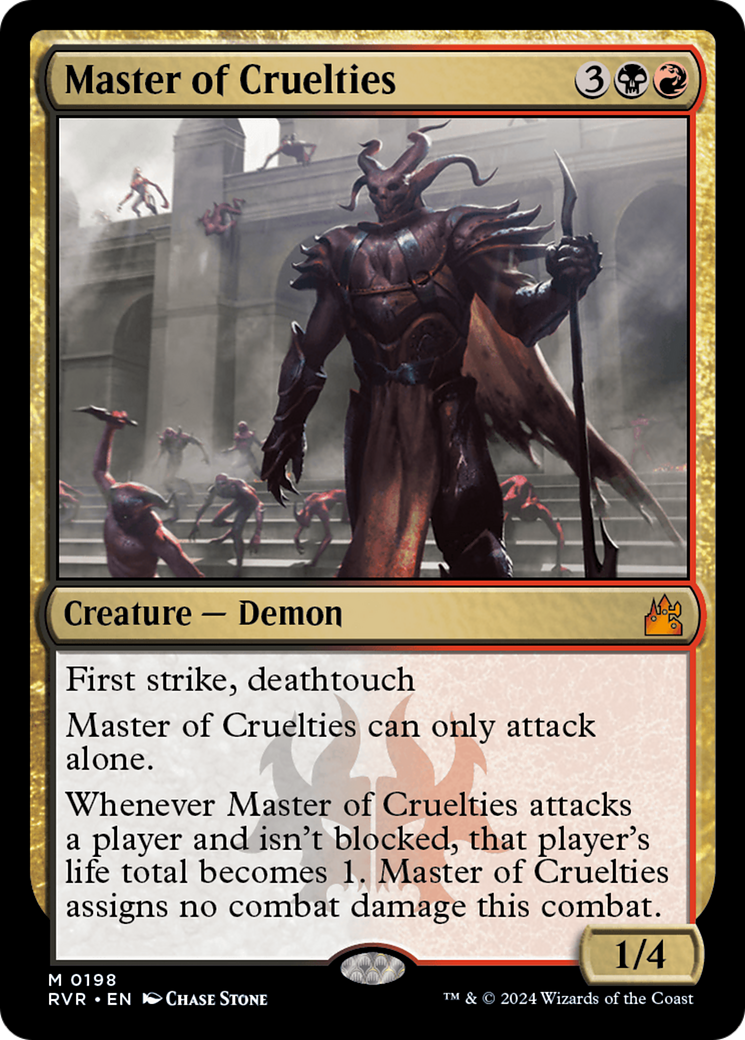 Master of Cruelties [Ravnica Remastered] | Exor Games New Glasgow