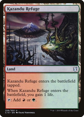 Kazandu Refuge [Commander 2019] | Exor Games New Glasgow