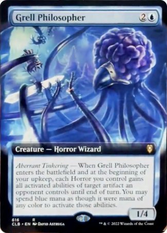 Grell Philosopher (Extended Art) [Commander Legends: Battle for Baldur's Gate] | Exor Games New Glasgow