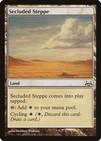 Secluded Steppe [Duel Decks: Divine vs. Demonic] | Exor Games New Glasgow