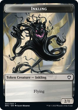 Mishra's Warform // Inkling Double-Sided Token [The Brothers' War Commander Tokens] | Exor Games New Glasgow