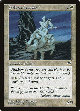 Soltari Crusader [Tempest] | Exor Games New Glasgow