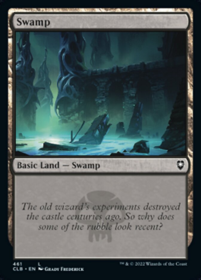 Swamp (461) [Commander Legends: Battle for Baldur's Gate] | Exor Games New Glasgow