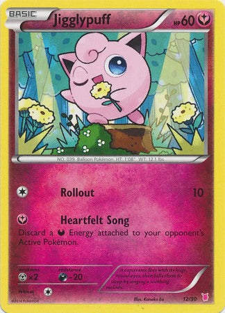 Jigglypuff (12/30) [XY: Trainer Kit 1 - Wigglytuff] | Exor Games New Glasgow