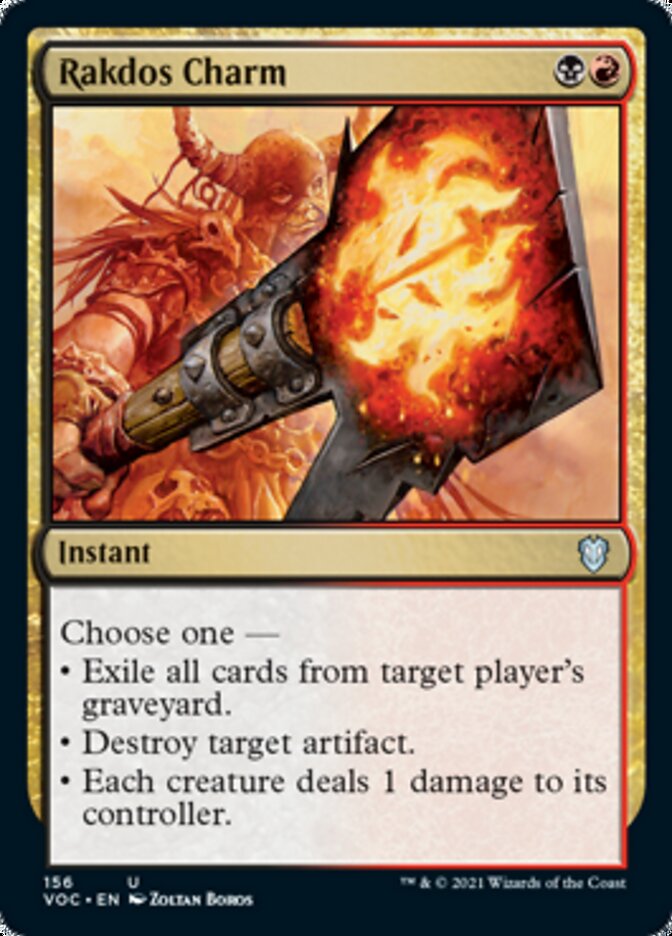 Rakdos Charm [Innistrad: Crimson Vow Commander] | Exor Games New Glasgow