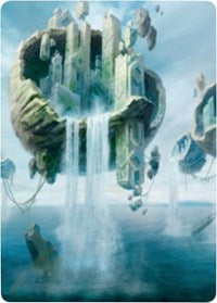 Island 2 Art Card [Zendikar Rising Art Series] | Exor Games New Glasgow