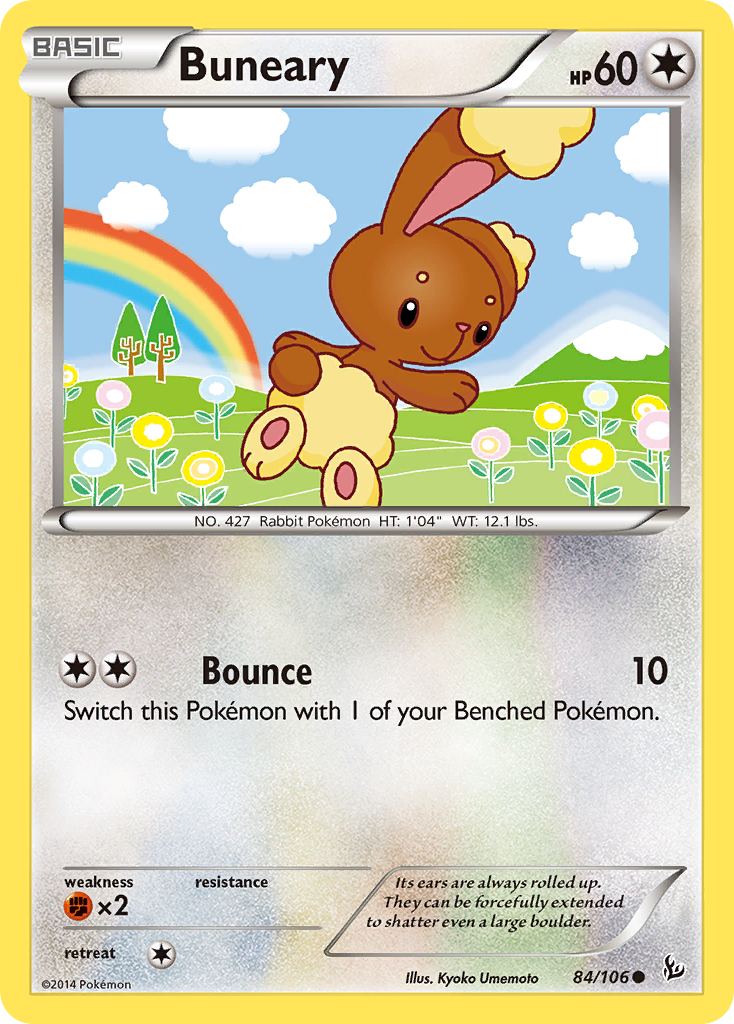 Buneary (84/106) [XY: Flashfire] | Exor Games New Glasgow