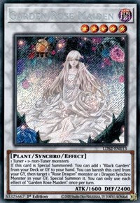 Garden Rose Maiden [LDS2-EN113] Secret Rare | Exor Games New Glasgow