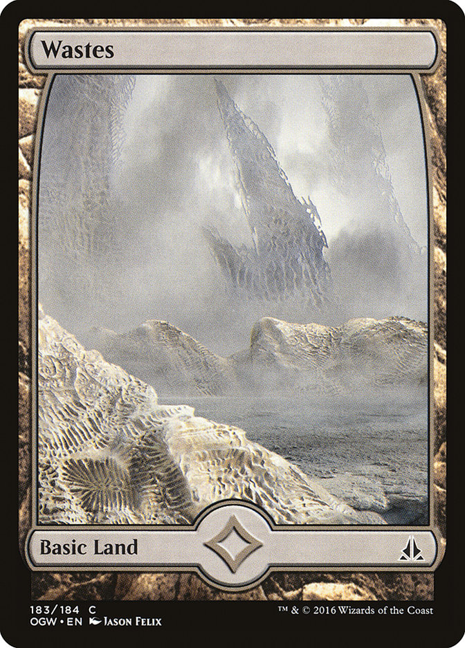 Wastes (183) (Full Art) [Oath of the Gatewatch] | Exor Games New Glasgow