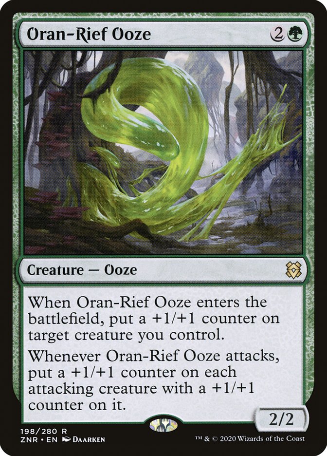 Oran-Rief Ooze [Zendikar Rising] | Exor Games New Glasgow