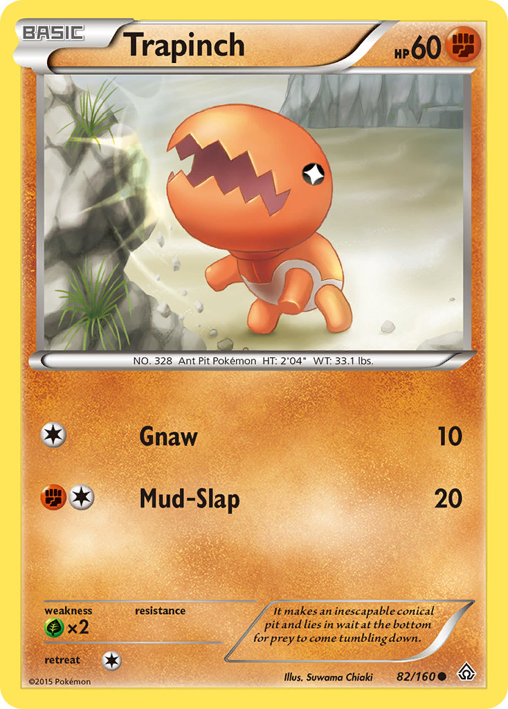 Trapinch (82/160) [XY: Primal Clash] | Exor Games New Glasgow