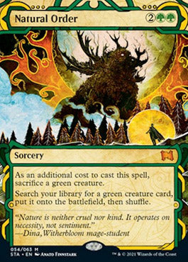 Natural Order (Etched Foil) [Strixhaven Mystical Archive] | Exor Games New Glasgow