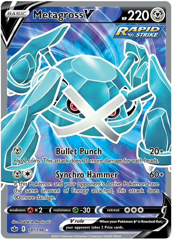 Metagross V (181/198) [Sword & Shield: Chilling Reign] | Exor Games New Glasgow