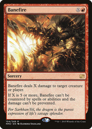 Banefire [Modern Masters 2015] | Exor Games New Glasgow