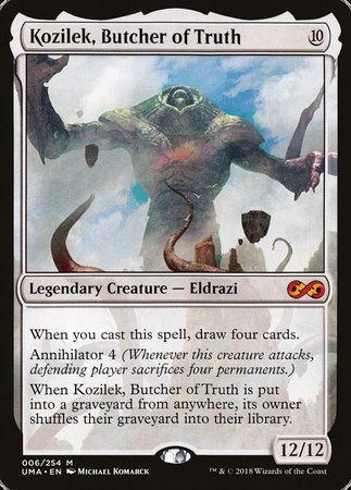 Kozilek, Butcher of Truth [Ultimate Masters] | Exor Games New Glasgow