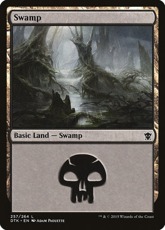 Swamp (257) [Dragons of Tarkir] | Exor Games New Glasgow