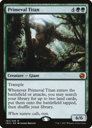 Primeval Titan [Iconic Masters] | Exor Games New Glasgow