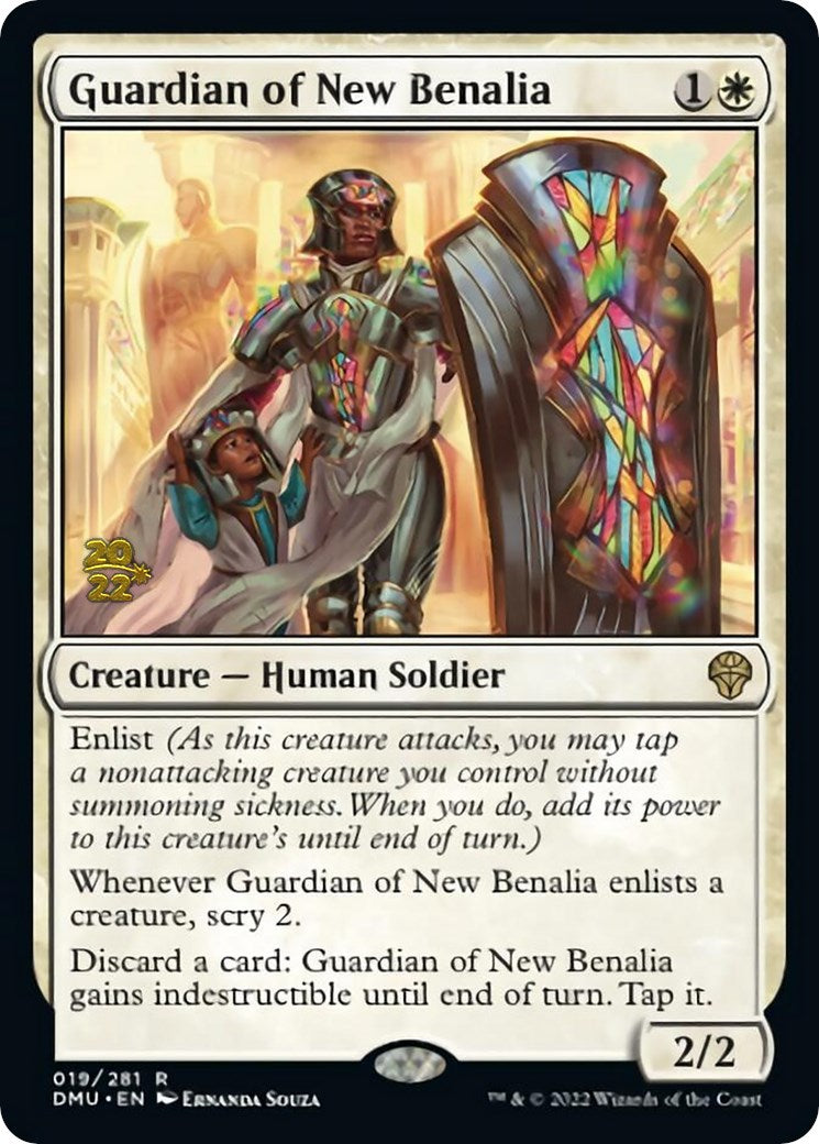 Guardian of New Benalia [Dominaria United Prerelease Promos] | Exor Games New Glasgow