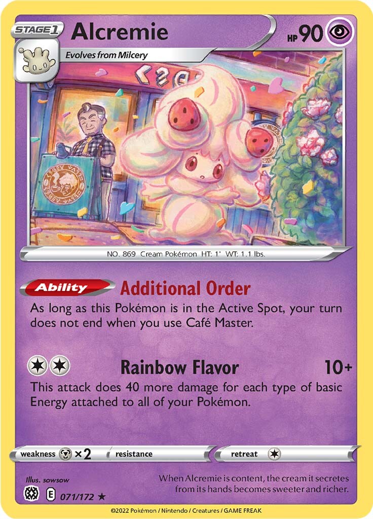 Alcremie (071/172) [Sword & Shield: Brilliant Stars] | Exor Games New Glasgow