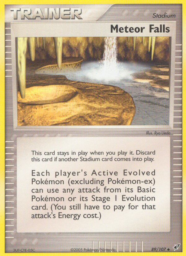 Meteor Falls (89/107) [EX: Deoxys] | Exor Games New Glasgow