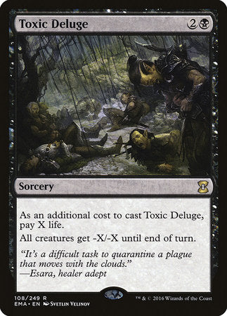 Toxic Deluge [Eternal Masters] | Exor Games New Glasgow