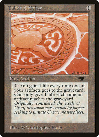 Tablet of Epityr [Antiquities] | Exor Games New Glasgow