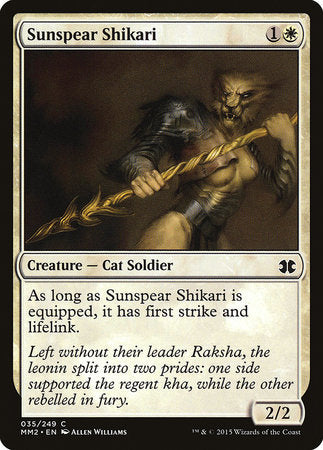 Sunspear Shikari [Modern Masters 2015] | Exor Games New Glasgow