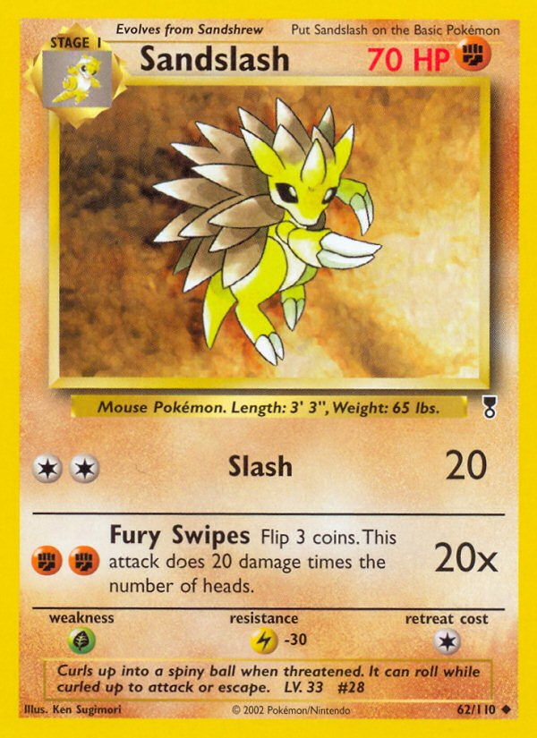 Sandslash (62/110) [Legendary Collection] | Exor Games New Glasgow