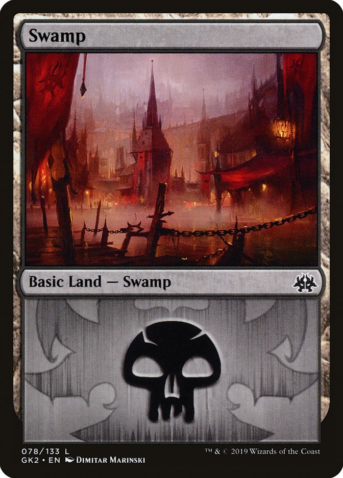 Swamp (78) [Ravnica Allegiance Guild Kit] | Exor Games New Glasgow