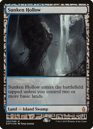 Sunken Hollow [Zendikar Expeditions] | Exor Games New Glasgow