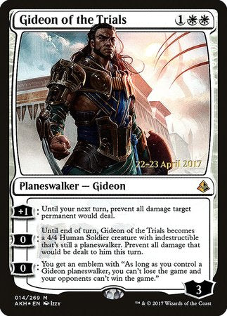 Gideon of the Trials [Amonkhet Promos] | Exor Games New Glasgow