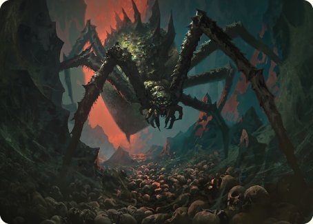 Shelob, Child of Ungoliant Art Card [The Lord of the Rings: Tales of Middle-earth Art Series] | Exor Games New Glasgow