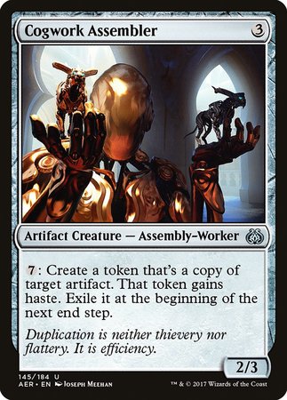 Cogwork Assembler [Aether Revolt] | Exor Games New Glasgow