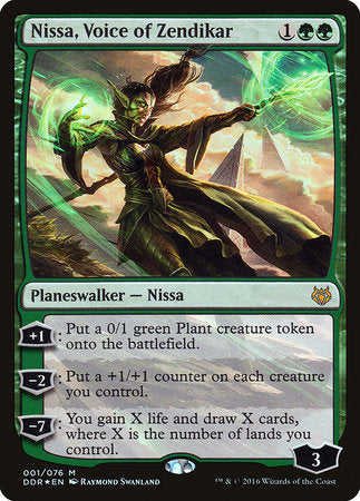 Nissa, Voice of Zendikar [Duel Decks: Nissa vs. Ob Nixilis] | Exor Games New Glasgow