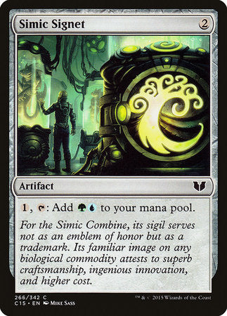 Simic Signet [Commander 2015] | Exor Games New Glasgow