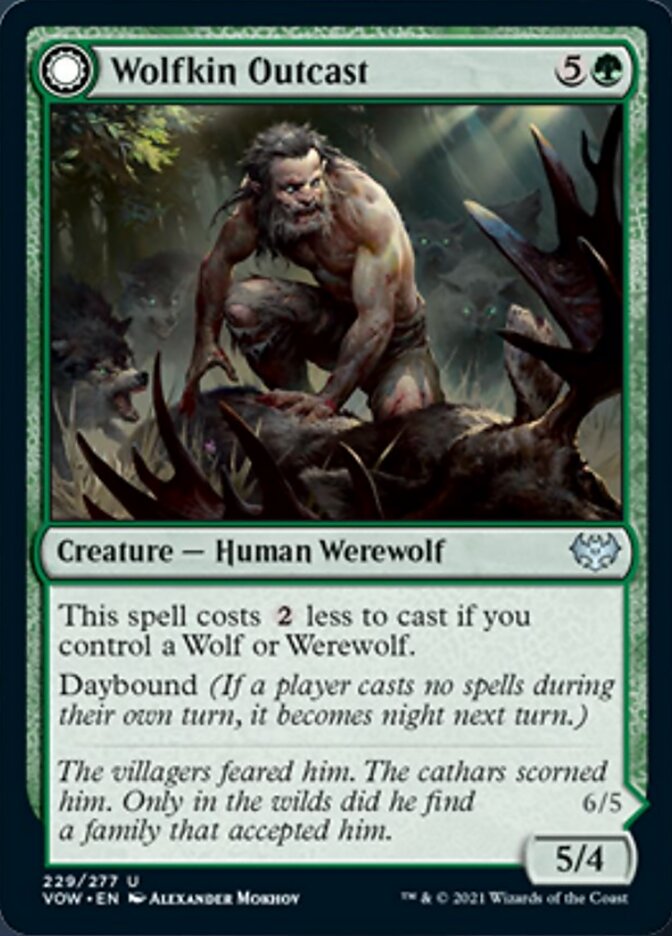 Wolfkin Outcast // Wedding Crasher [Innistrad: Crimson Vow] | Exor Games New Glasgow