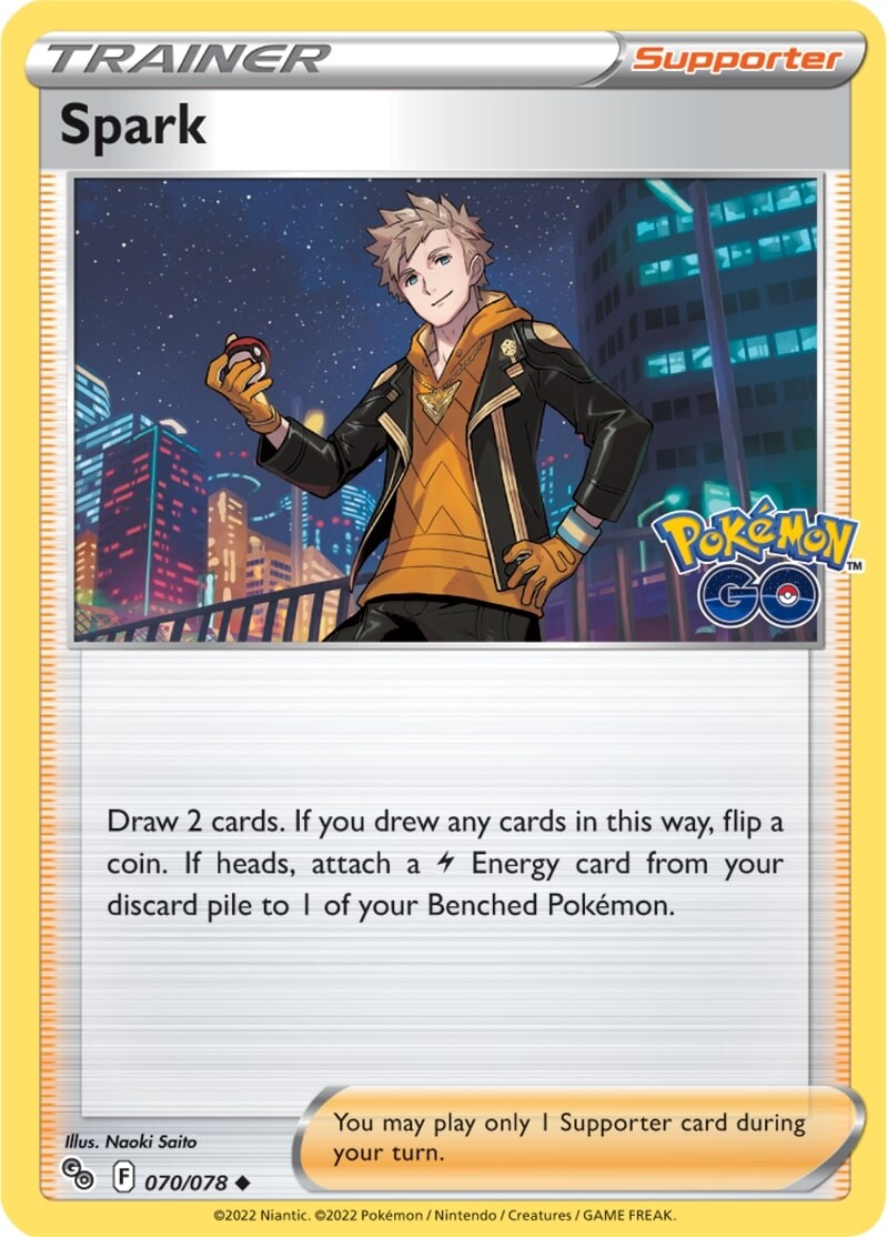 Spark (070/078) [Pokémon GO] | Exor Games New Glasgow