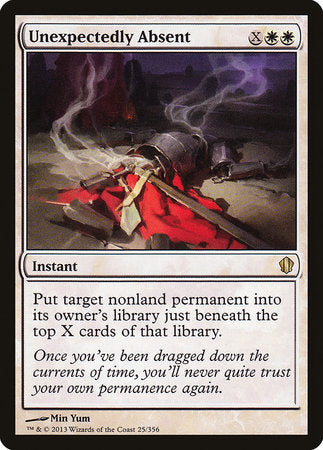 Unexpectedly Absent [Commander 2013] | Exor Games New Glasgow