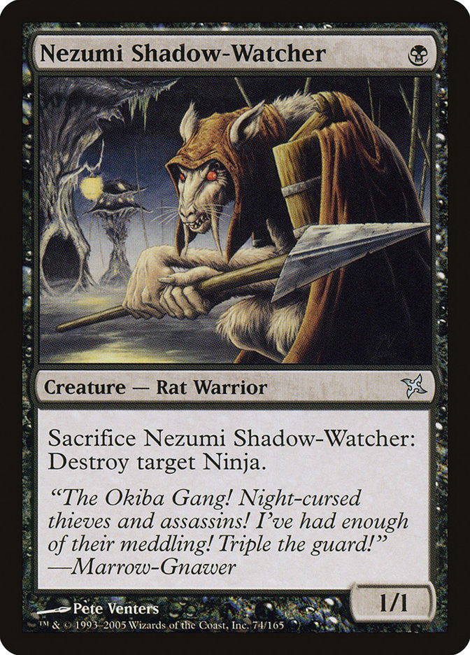 Nezumi Shadow-Watcher [Betrayers of Kamigawa] | Exor Games New Glasgow