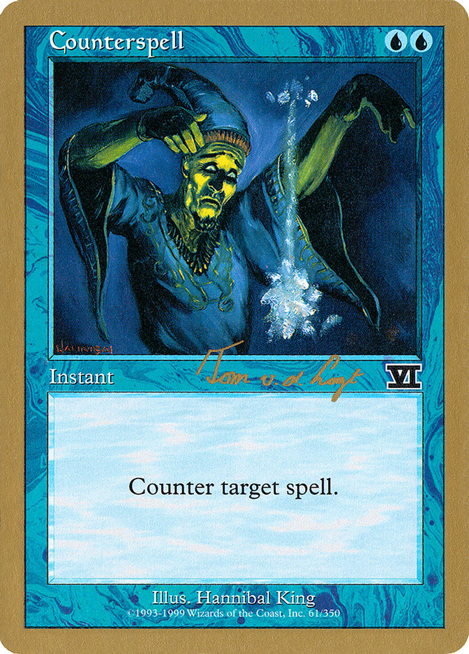 Counterspell (Tom van de Logt) [World Championship Decks 2000] | Exor Games New Glasgow