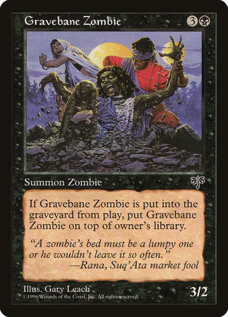 Gravebane Zombie [Mirage] | Exor Games New Glasgow